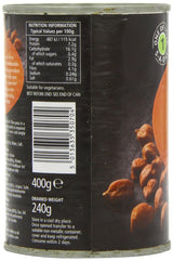 - Bruine kikkererwten (uit blik), pakje van 12 (12 x 400 g)