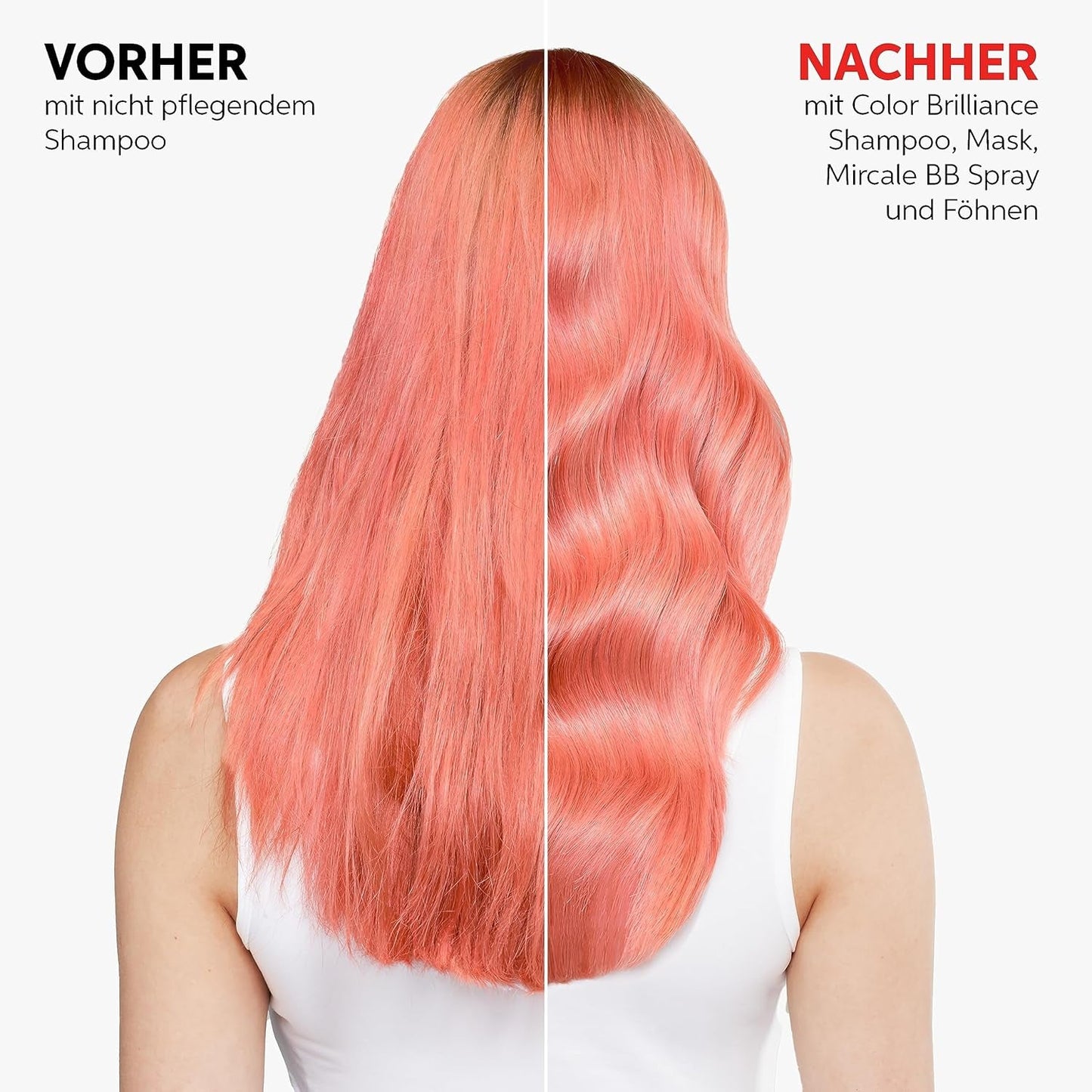 Wella Professionals Invigo Color Brilliance - Shampoo, conditioner en kleurbeschermingsmasker voor fijn en dik gekleurd haar - met vitamine E, antioxidanten en lage pH - verzachtend en voedend Naty Shop Haarmasker