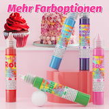 Kleurstof voor levensmiddelen - 30 ml hooggeconcentreerde vloeibare kleurstof voor levensmiddelen, kleurstof voor taartdecoratie, handwerk, airbrushen, doe-het-zepen (Druivenviolet)