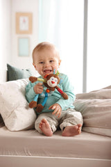HABA 302999 - Lino het aapje, knuffel met veel effecten om mee te spelen en te ontdekken, speelgoed voor kinderen vanaf 6 maanden Speelgoed Bebe Naty Shop