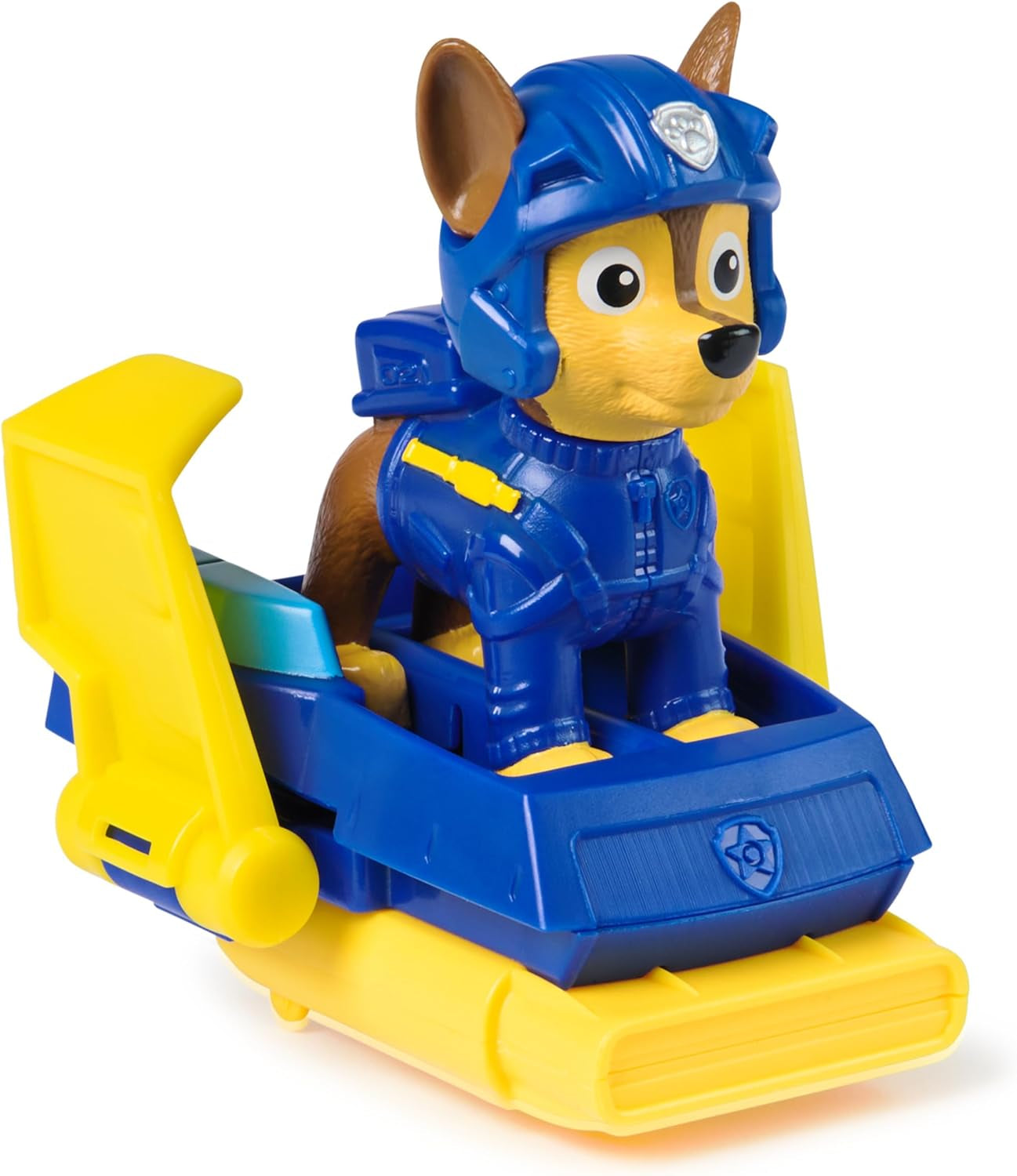 PAW PATROL Chase Action Pup Mini Reddingsvliegtuig Speelset met opvouwbare vleugels Speelgoed voor kinderen van 3 jaar oud Actiefiguren Naty Shop