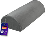 Traumnacht orthopedisch rug-/lendenkussen met visco-elastische schuimkern en huidvriendelijke microfleece hoes, Oeko-Tex gecertificeerd, vervaardigd volgens Duitse kwaliteitsnormen