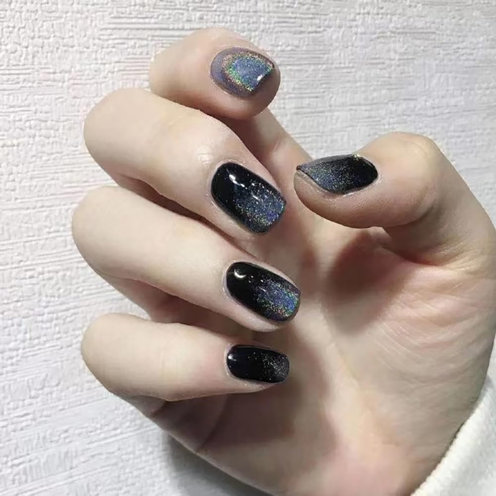 Chrome Nagelpoeder Aurora Ice Shimmer Chroom Pigment Poeder 4PCS Chroom Poeder Nägel Nail Art Nageldesign
