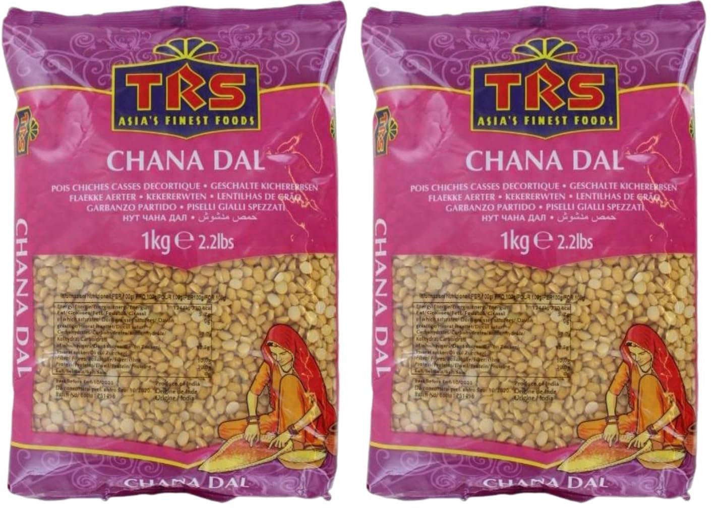 TRS - Kikkererwten (Chana Dal) - (1 x 1 kg)