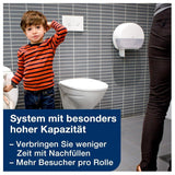 Toiletpapier Tork Jumbo Wit T1, Advanced, 2 lagen, 6 × 380 M, 472118