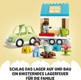 LEGO 10986 DUPLO Thuis op wielen, speelgoedauto met grote stenen, figuren en speelgoedauto voor jongens en meisjes vanaf 2 jaar, ontwikkelt de fijne motoriek Bouwsets Besuche den LEGO-Store