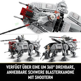 LEGO Star Wars At-Te Walker mobiel speelgoedmodel minifiguurset inclusief 3 Clone Troopers, Battle Droids en Dwarf Spider Droid 75337 Bouwsets Bekijk de LEGO-Store