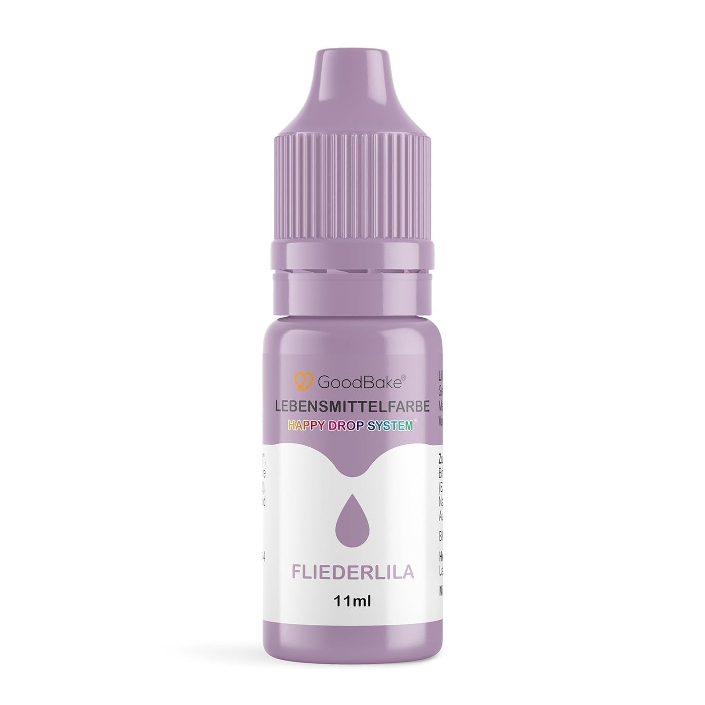 Goodbake Pastel Lilac Food Colour (11ml) - Hoge dosis Food Colour - Voor het kleuren van taarten, fondant, botercrème, macarons, drankjes, slijm en vele andere items. 100% veganistisch