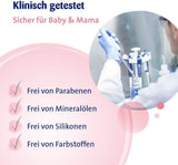 Sanosan Stretch Mark Minimiser, klinisch getest - bewezen vermindering van striae na de zwangerschap, zonder paraffineolie, kleurstoffen, siliconen, 75 ml Cosmetica en Schoonheid Naty Shop