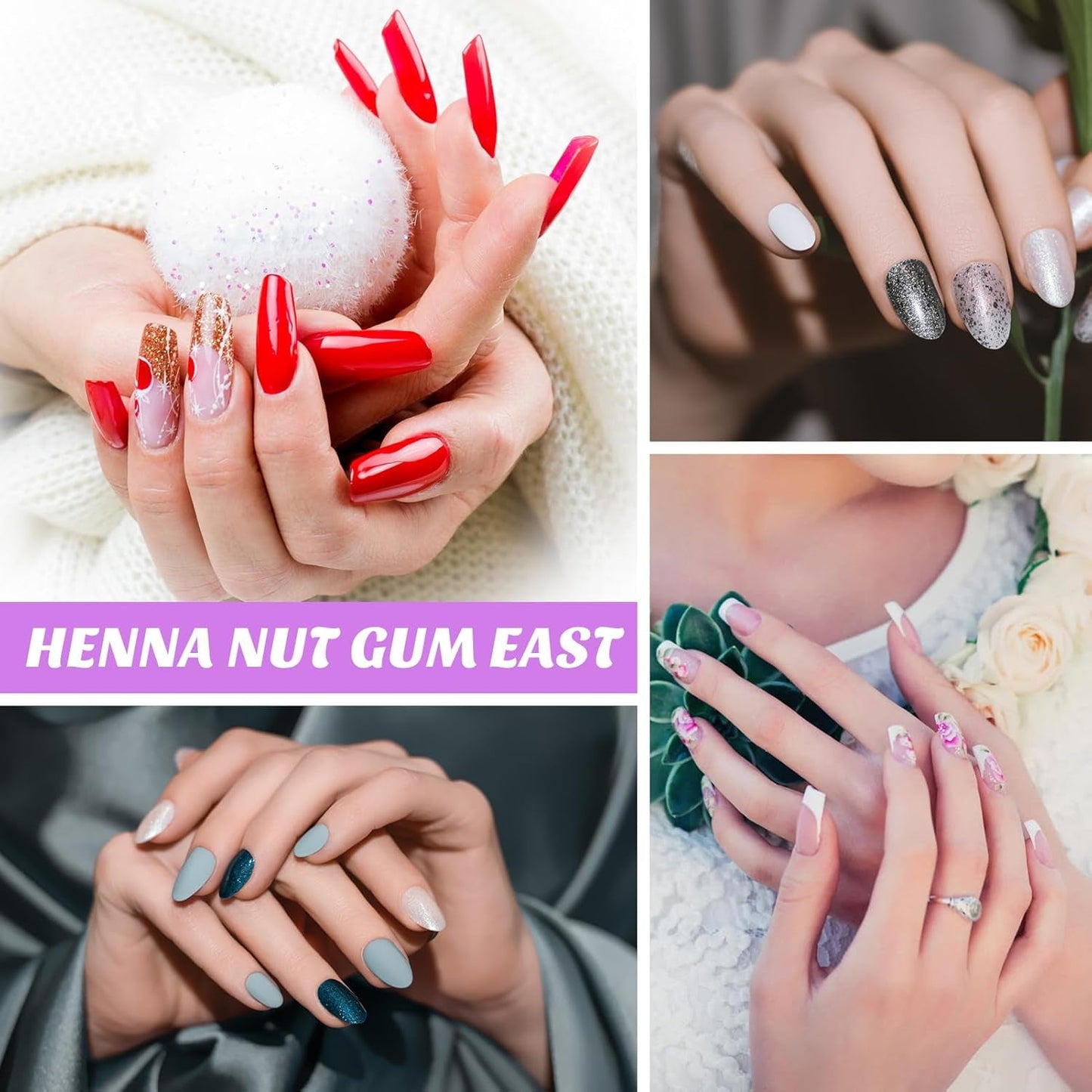 240 stuks nagellijmpads, kunstnagelkleefvel, 10 vellen transparant ademend superkleverige dubbelzijdige stickers (geljelly) voor manicure en kunstnagels, inclusief manicureset