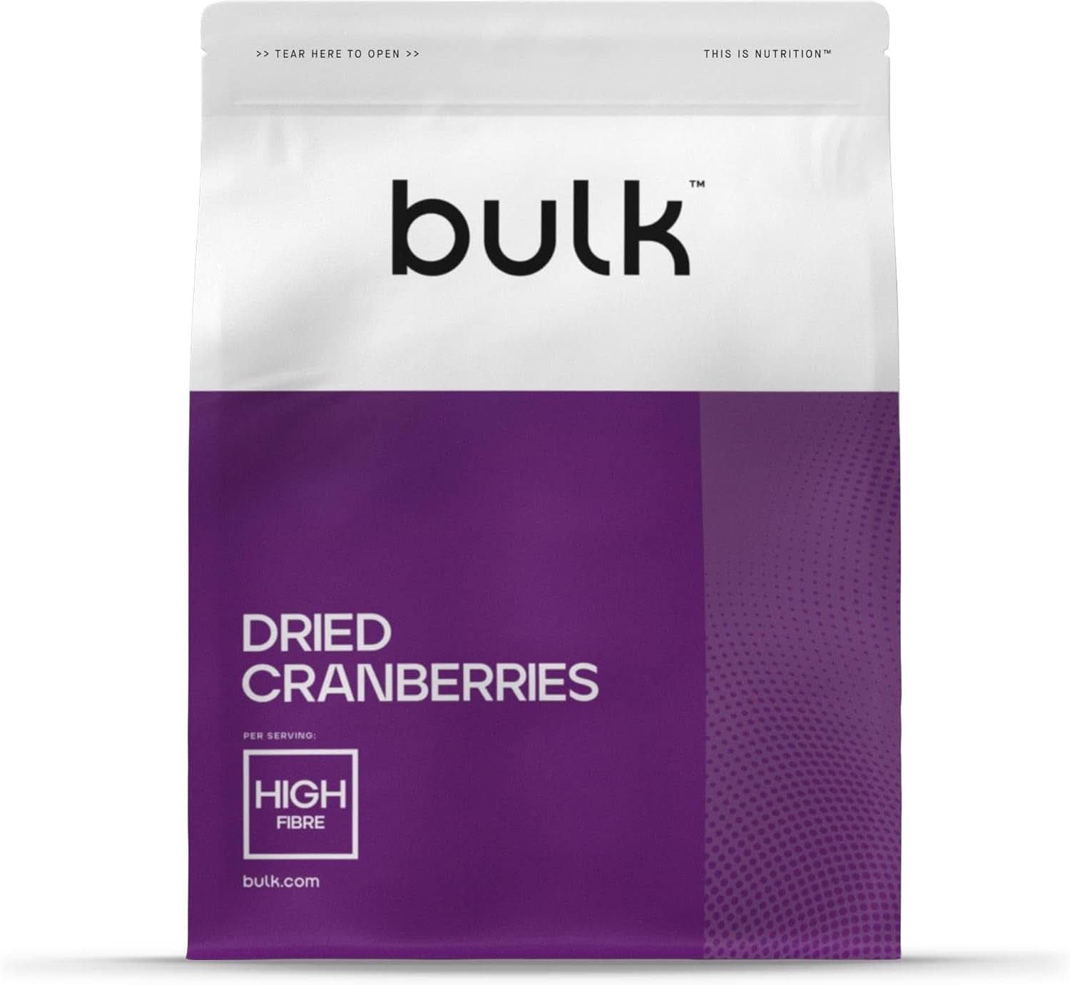 Gedroogde veenbessen in bulk, 500 gram Naty Shop gedehydrateerde producten