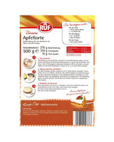 RUF Apfeltorte, Backmischung Für Eine Apfel-Torte Mit Sahne-Creme en Zimt-Zucker, Apfel-Zimt-Torte, Vegan Naty Shop