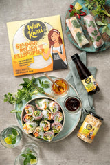 Wan Kwai Zomerrol Rijstpapier 200 g – Vereist een lichte weekbehandeling, perfect voor knapperige loempia's, verse zomerbroodjes of gestoomde dumplings