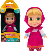 Masha en Michka pop, verzamelbaar zomeroutfitmodel van 12 cm voor 3 jaar en ouder MHA001