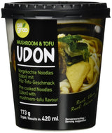 Allgroo Udon Cup Instant Noodles - Smaakvolle Pittige Zeevruchten Udon Soep - Snelle Bereiding (1 x 173g)