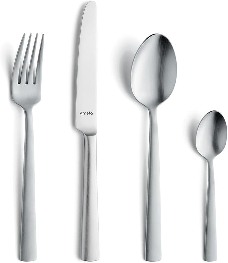 Amefa Ventura Bestekset 6 Personen, 24 Delen, RVS 18/0, Keuken Naty Shop