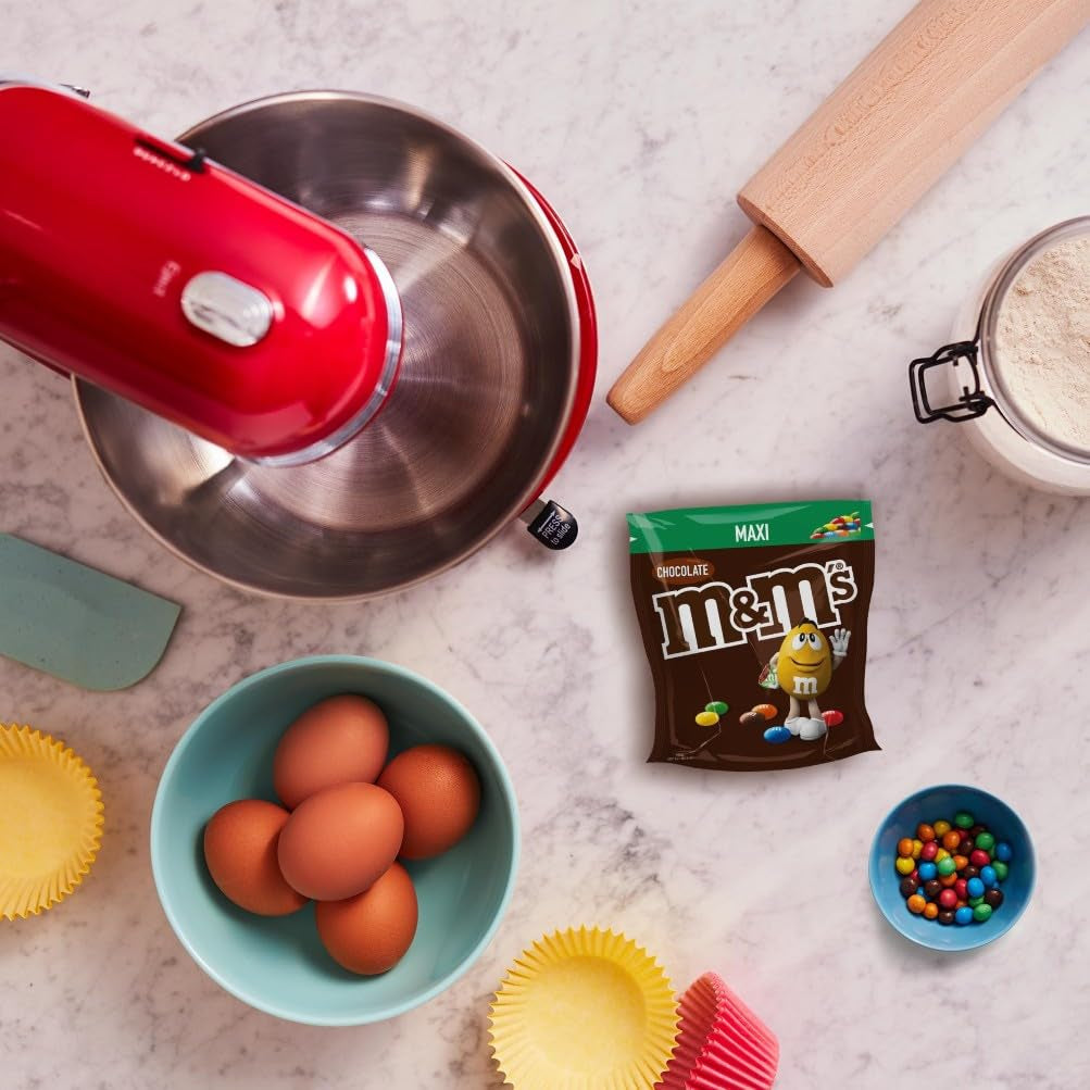 INHOUD: Zakje M&M'S chocolade van 363 gram, de beste kwaliteit dankzij de geselecteerde ingrediënten