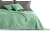 Decoking Sprei 200 X 220 Cm Grafiet Antraciet Zilvergrijs Tweezijdige sprei gemakkelijk te onderhouden Axel Bedden en Dekens Besuche den DecoKing-Store Axel Mint Staal 200 X 220 Cm