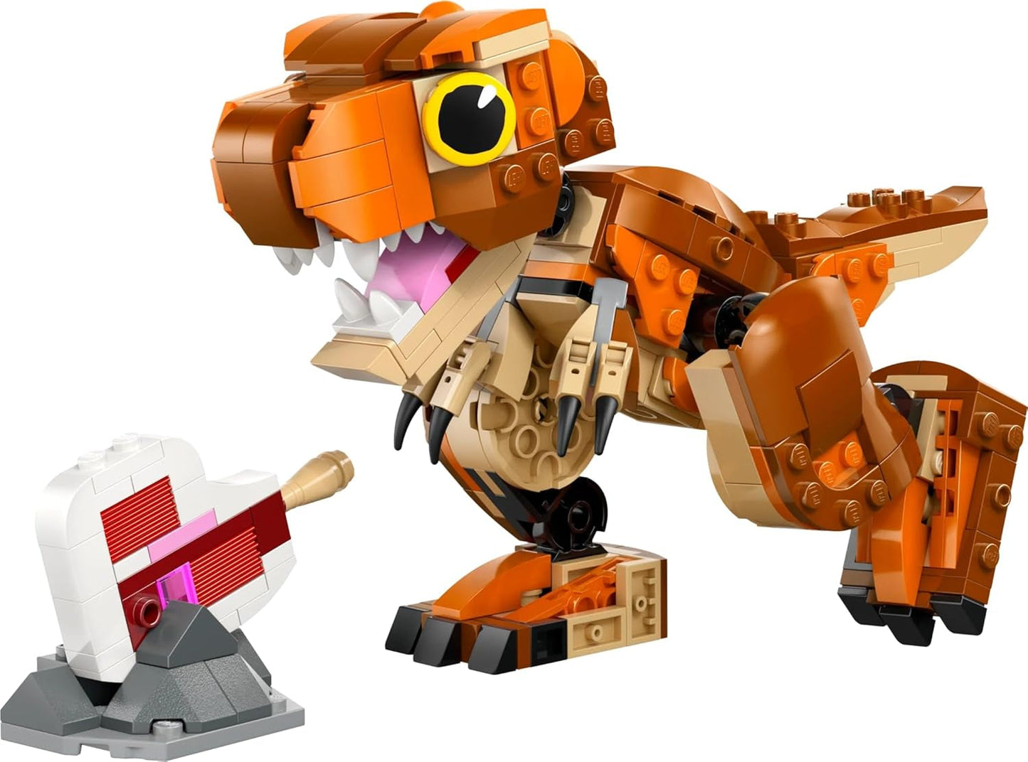 LEGO Jurassic World Little Eatie: T.Rex bouwspeelgoed voor jongens en meisjes 7 jaar oude dinosaurusbouwset Kindercadeaumodel met beweegbare mond, kop en staart 76967 Bouwsets Besuchen in LEGO-Store