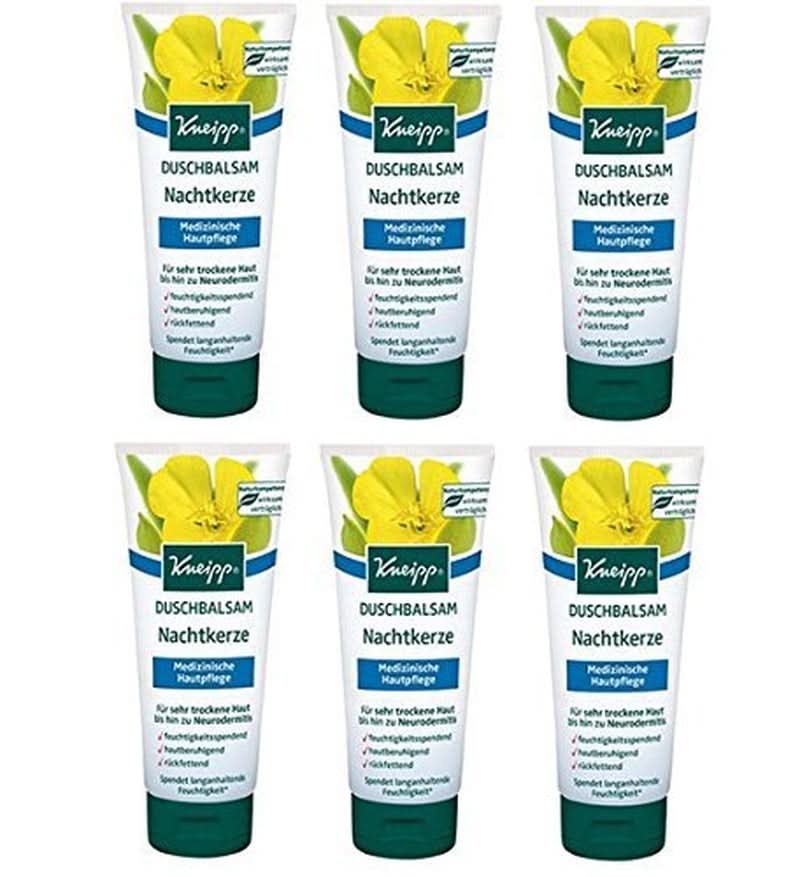 Kneipp, Doucheconditioner, 200 ml Douche en bad Naty Shop 6 stuks x 200 ml Oranje