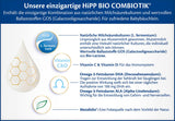 HiPP 2 Biologische Combiotik (4 x 600g), opvolgmelk na 6 maanden, met zetmeel, natuurlijke culturen van melkzuur, GOS, Omega-3 (DHA, ALA), van de beste biologische kwaliteit