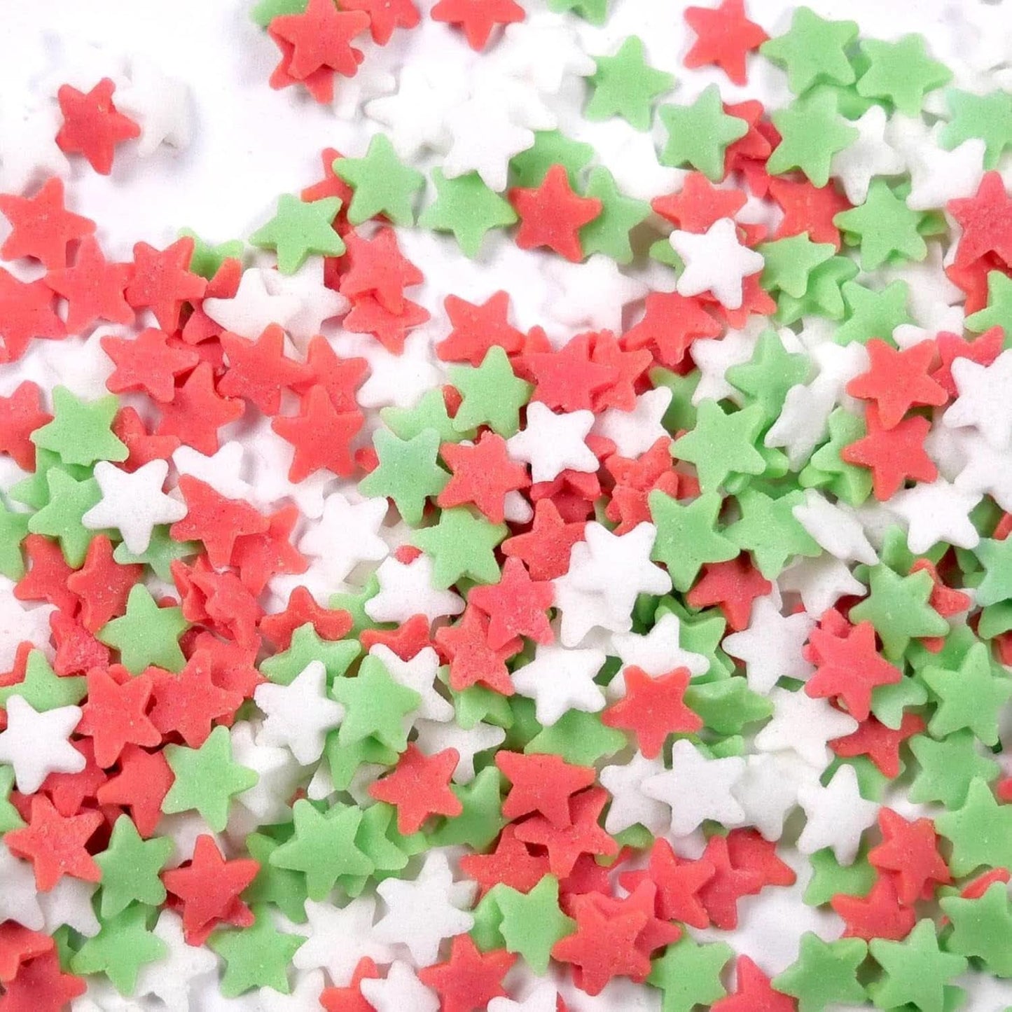 Strooi Hero, kerststerren, 40 gram Sprinkles Naty Shop