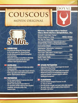 Couscous – Lichte en luchtige couscous met een lichte nootachtige smaak – Een typische Noord-Afrikaanse specialiteit – 1 x 500 g