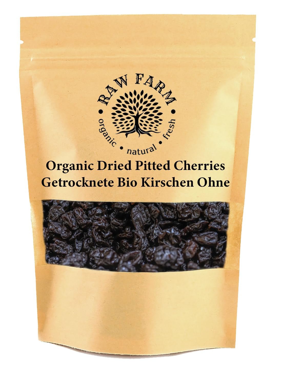 1 kg gedroogde biologische kersen, zonder pit, zonder toevoegingen, zoetstoffen en conserveermiddelen Gedehydrateerde producten Naty Shop Standaard titel