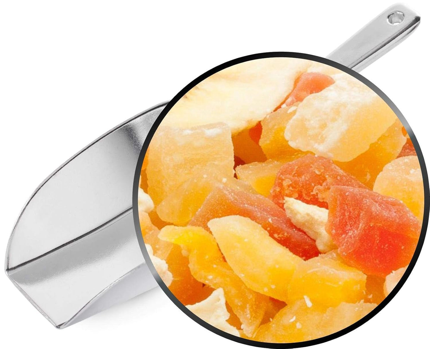 1 x 3 kg exotisch fruitmix gekonfijt fruit stukjes papaja mango watermeloen ananas kokosnoot appel banaan vetarm zoutarm vegetarisch glutenvrij lactosevrij Gedehydrateerde producten Mijn winkel