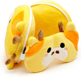 Puckator Giraffekussen, EPS 93% Polyester, 7% Elastaan, Veelkleurig, Standaardformaat Reiskussens Naty Shop