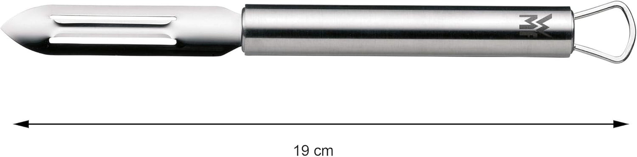 WMF Profi plus dunschiller 19 cm, groenteschiller, roestvrij staal Cromargan dunschiller Naty Shop
