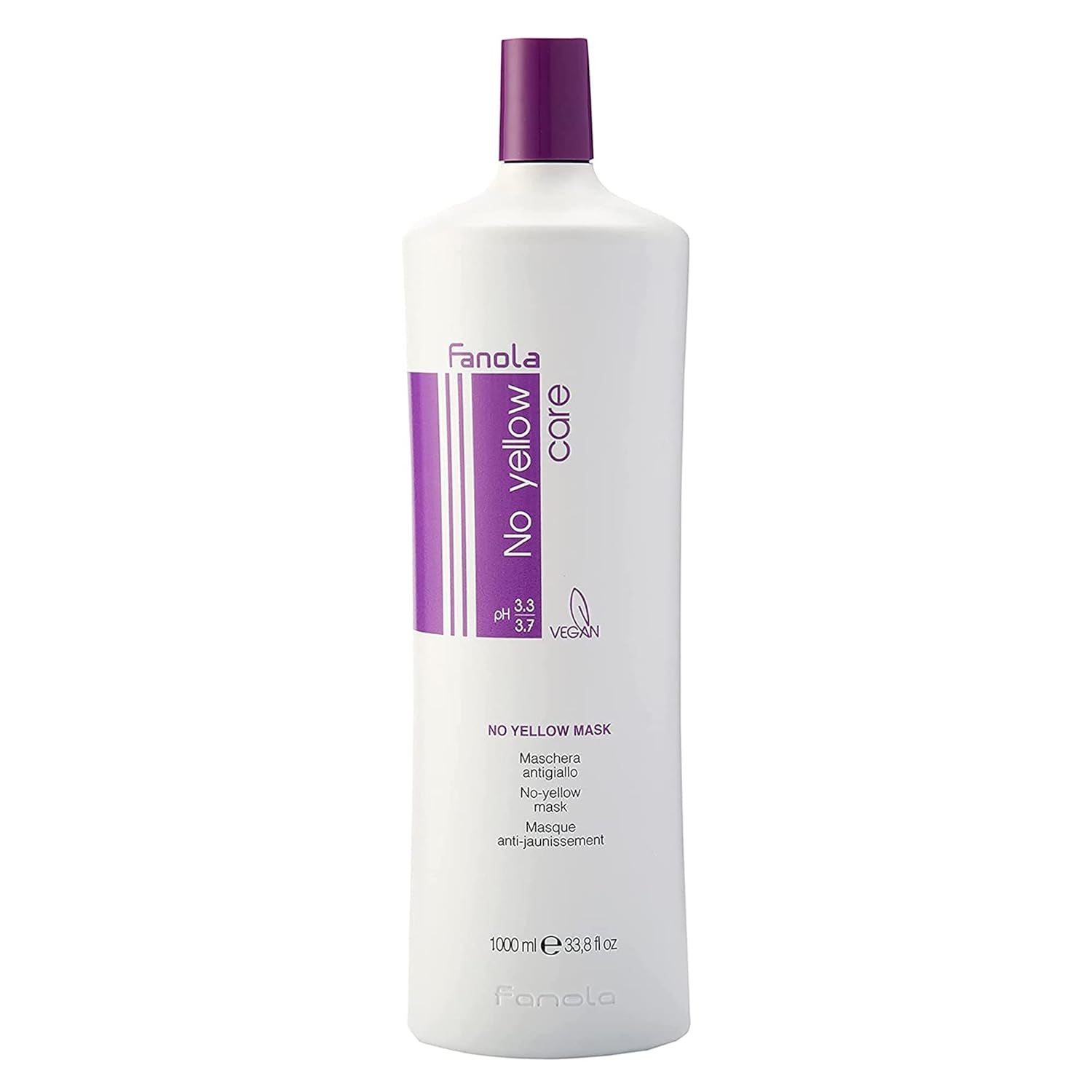 Fanola No Yellow Mask - verzorgende behandeling, 1 liter Naty Shop haarmasker 1 liter (1 pakje)