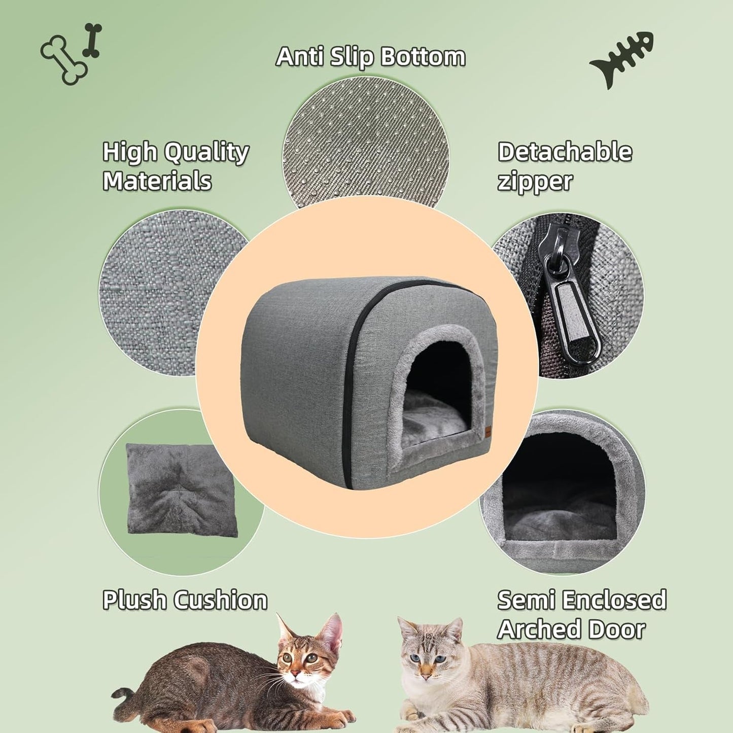 Dekens en meubels, Huisdieren, Grotten & Huizen, Katten, Kattenbedden, Katten - bedden, matrassen