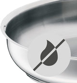 WMF Profi serveer-/braadpan 28 cm inductie, Cromargan roestvrijstalen pan, open Potten en pannen Naty Shop