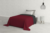 Italiaans beddengoed Estivo eenpersoonsbed, linnen, Aqua, 170 X 270 Cm Dekbedden en dekbedden Naty Shop Grigio/Bordeaux 170 X 270 Cm