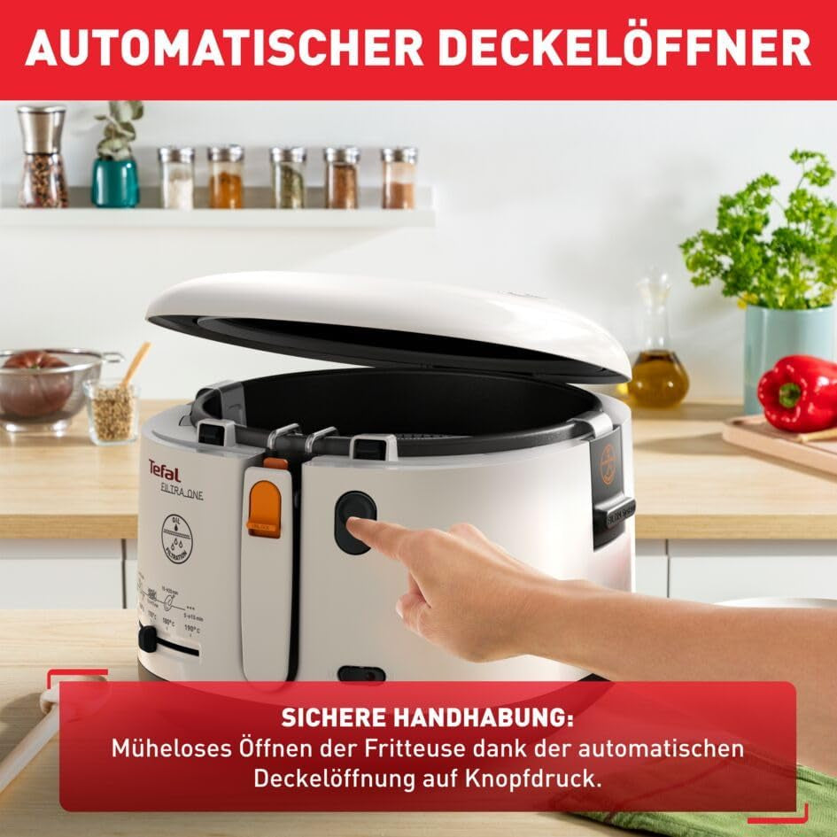 Tefal FF1631 Filtra One friteuse, 1.900 W, Capaciteit 1,2 kg Huishoudelijke apparaten Naty Shop
