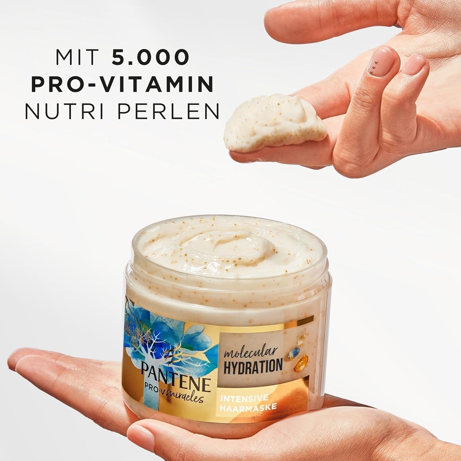 Pantene Pro-V Deep Hydration intensief haarmasker met biotine 300ml. Pro-V Miracles intensieve verzorging voor droog haar. Zachter haar na de eerste toepassing. Geschikt voor dagelijks gebruik Naty Shop Haarmasker