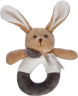 Chicco My Sweet Doudou kameleon speelgoed gemaakt van hoogwaardige stoffen zachte plastic ring rustgevende tandjes babyspeelgoed 3-18 maanden babyspeelgoed Naty Shop beige