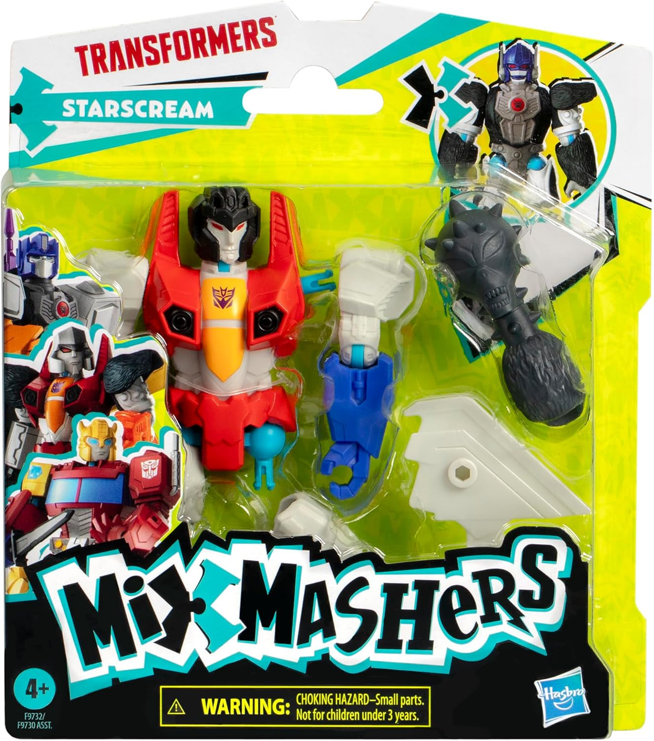 Transformers Mixmashers Starscream Aanpasbare actiefiguren en accessoires Actiefiguren Naty Shop