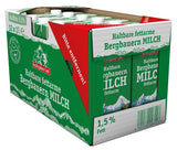 Berchtesgadener Land Haltbare Bergbauern-Milch, 1,5% Fett, 12er-pakket (12 x 1 l)