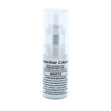 Sugarflair White Pump Powder Spray - Taartdecoratieve kleurstof, spuitbusvrije spray voor taarten, muffins en meer - 10 g
