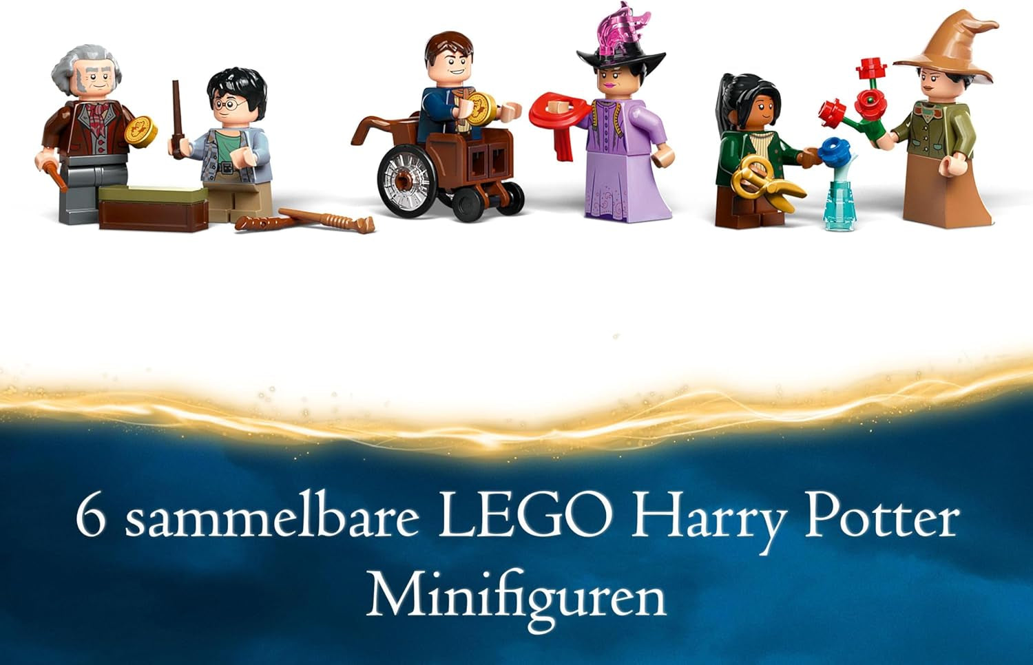 LEGO Harry Potter Ollivanders & Madam Malkin's pakken, Lands of Diagon Alley, kinderspeelset, tovenaarsspeelgoed, fantasiecadeaus voor meisjes, jongens en fans vanaf 8 jaar 76439 Bouwsets Besuche den LEGO-Store