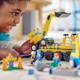 LEGO 60391 City-bouwvoertuigen en sloopkogelkraan, graafmachine, dumptruck en speelgoedtransportvoertuigen, educatief speelgoed voor kinderen vanaf 4 jaar Bouwsets Bekijk de LEGO-Store