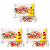 Twix witte chocoladerepen; karamel, koekjes, witte chocolade; meerdere pakjes chocolaatjes; 5 repen (5 x 46 g)