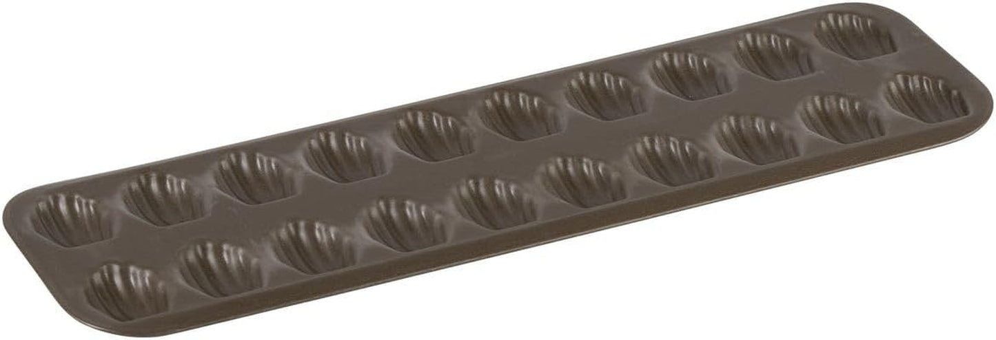 Madeleines bakplaat, staal, zwart Naty Shop bakplaten en bakplaten