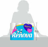 Renova Skincare toiletpapier, 3 lagen, wit, 24 rollen