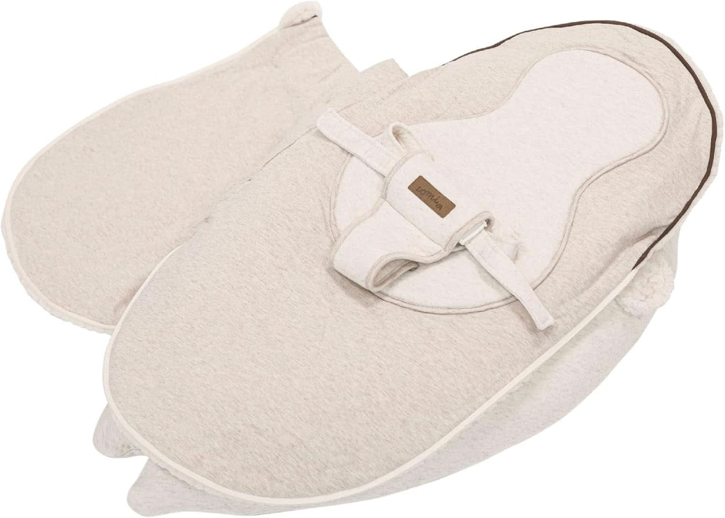 Multifunctioneel voedingskussen, 4 in 1, Soft Nova, beige, enkel kussen: 202 cm, fauteuil, 40 X 75 X 22 cm Accessoires Voeding en Borstvoeding Bebe Naty Shop