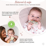 Sophie de Giraf - Bijtring met duizend blaadjes Sophie de Giraf - Kauwspeeltje - Rubber - Diverse texturen - Voor baby's vanaf 0 maanden