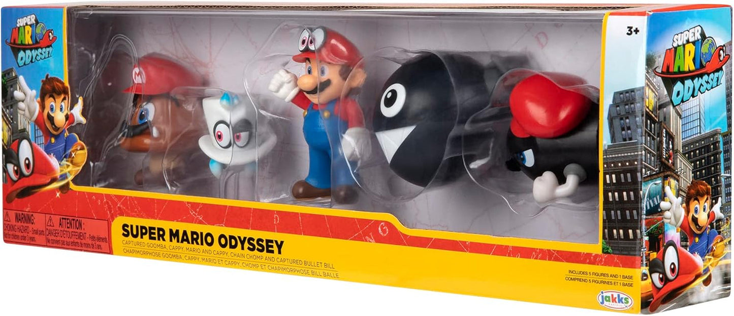 Ksruee Super Mario Mario Odyssey 5,6 cm pakket actiefiguren Naty Shop