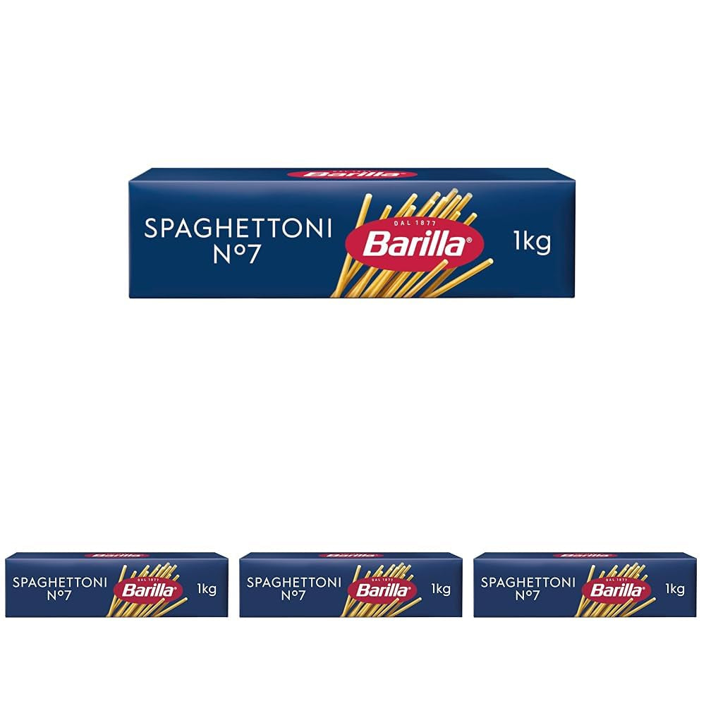 Barilla Pasta Klassische Spaghetti n.5 aus hoogwaardige Hartweizen immer al dente, (1 x 500 g), smaakloos